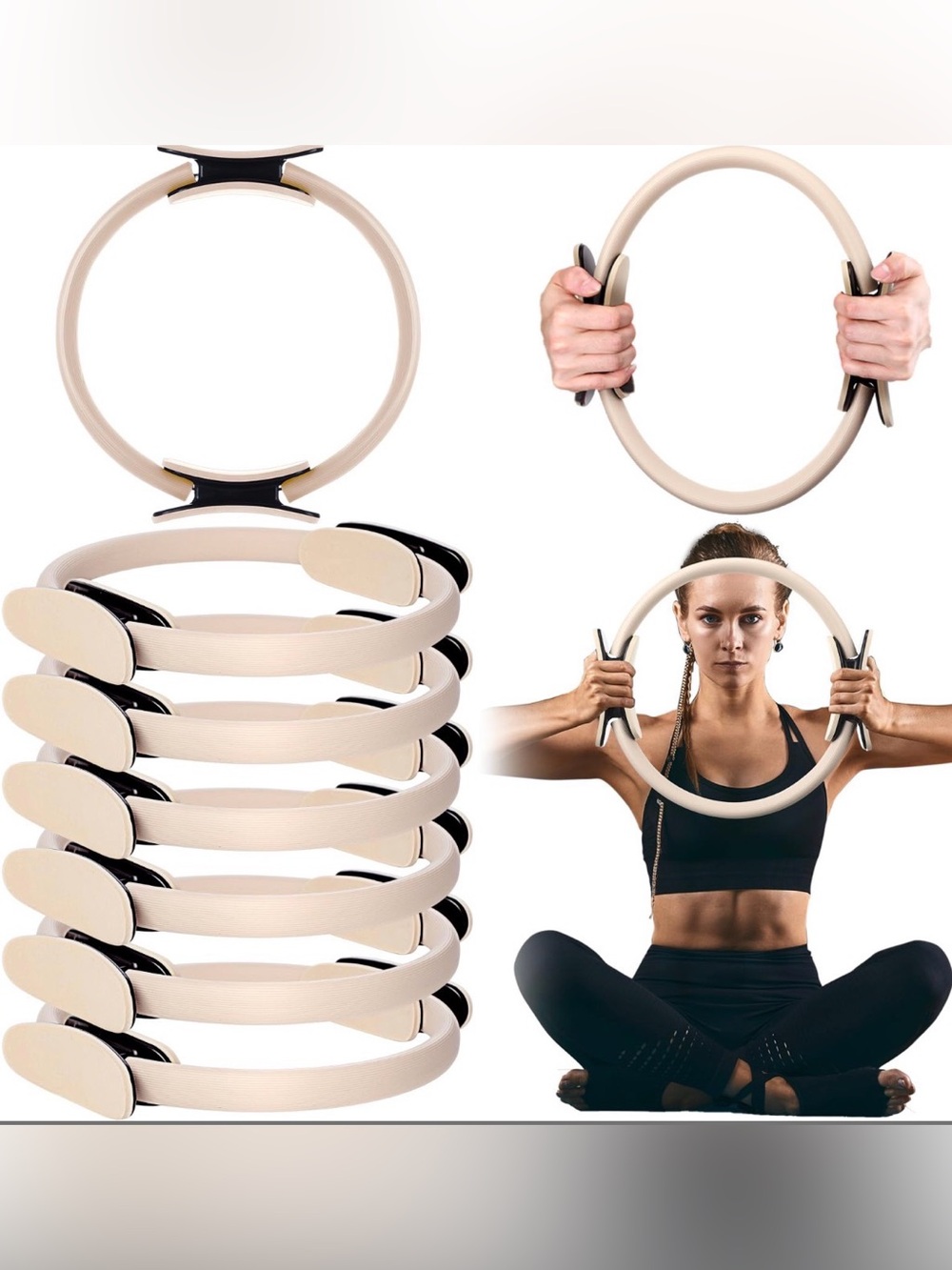 Pilates Ring 11. 81 Inch Pilates Circle Yoga Ring